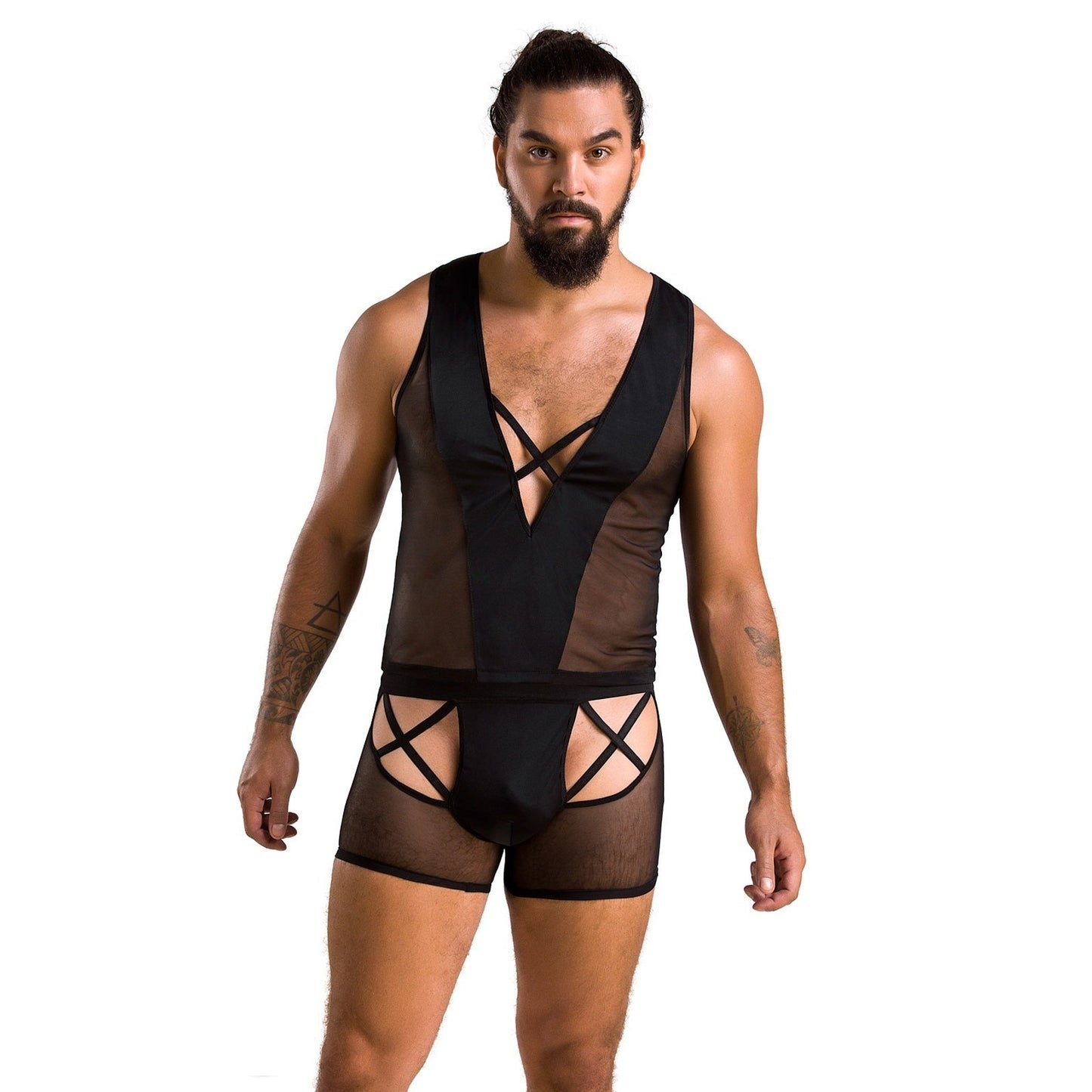 CONJUNTO DE 2 PEÇAS OSCAR PRETO PASSION44-46 XXL/3XL