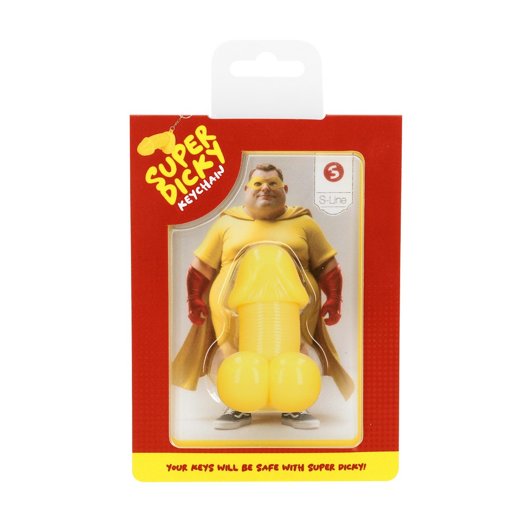 PORTA-CHAVES SUPER DICKY AMARELO S-LINE