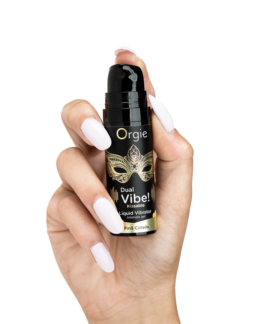 DUAL VIBE! PINÃ COLADA KISSABLE LIQUID VIBRATOR