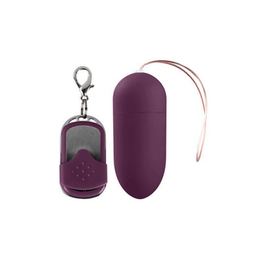 OVO VIBRATÓRIO COM COMANDO L ROXO SHOTS TOYS