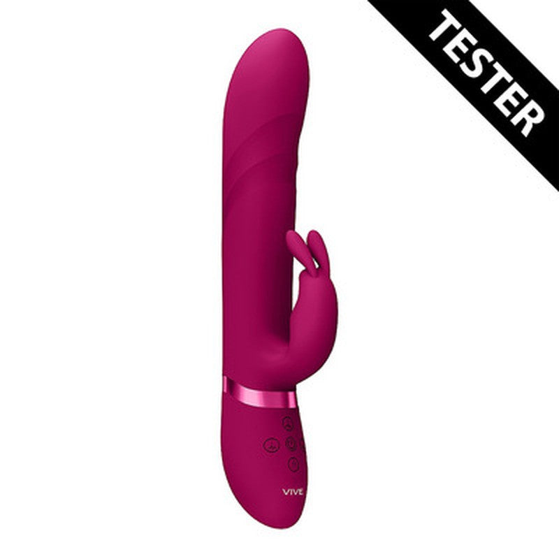 TESTER VIBRADOR NARI VIBRATING AND ROTATING BEADS ROSA VIVE