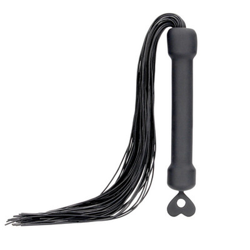 CHICOTE EM SILICONE PRETO OUCH!