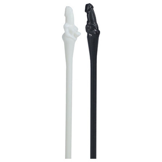 PALHINHAS NOIVOS BRANCO E PRETO S-LINE