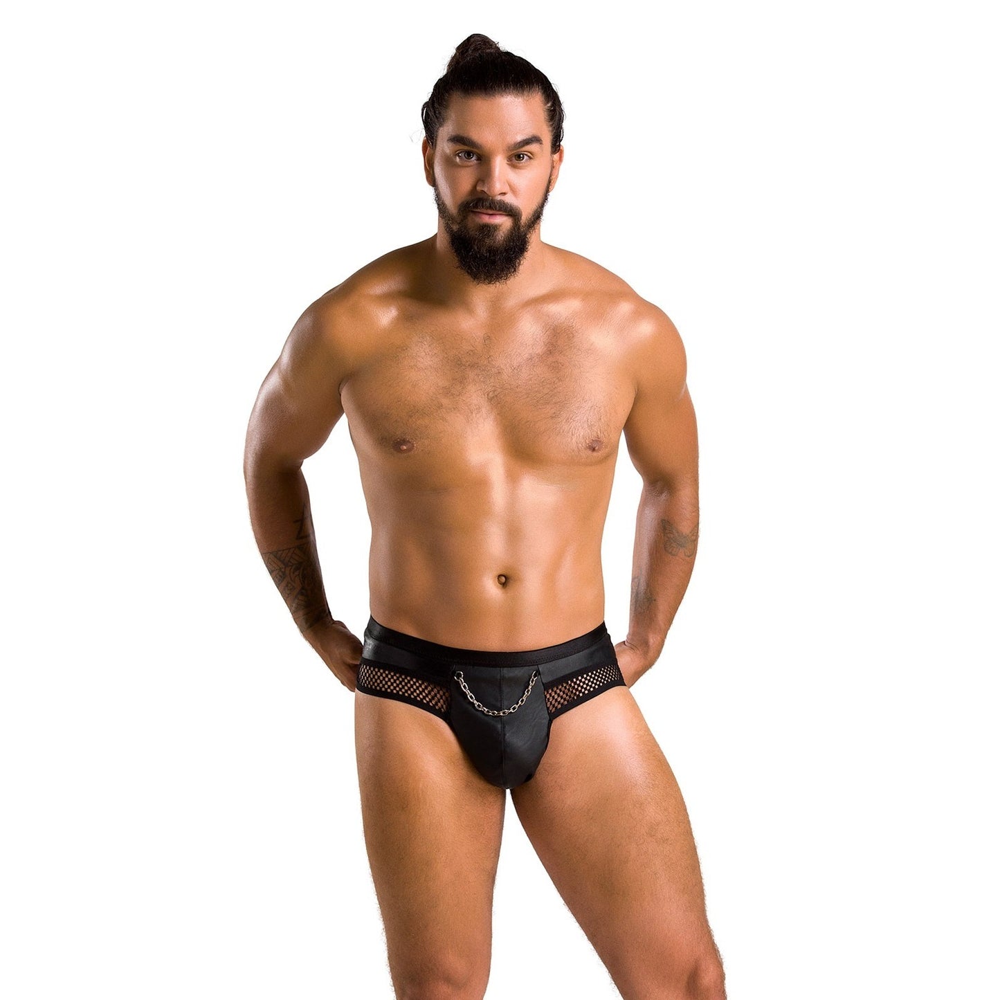 TANGA COM ABERTURA TOM PRETA PASSION44-46 XXL/3XL