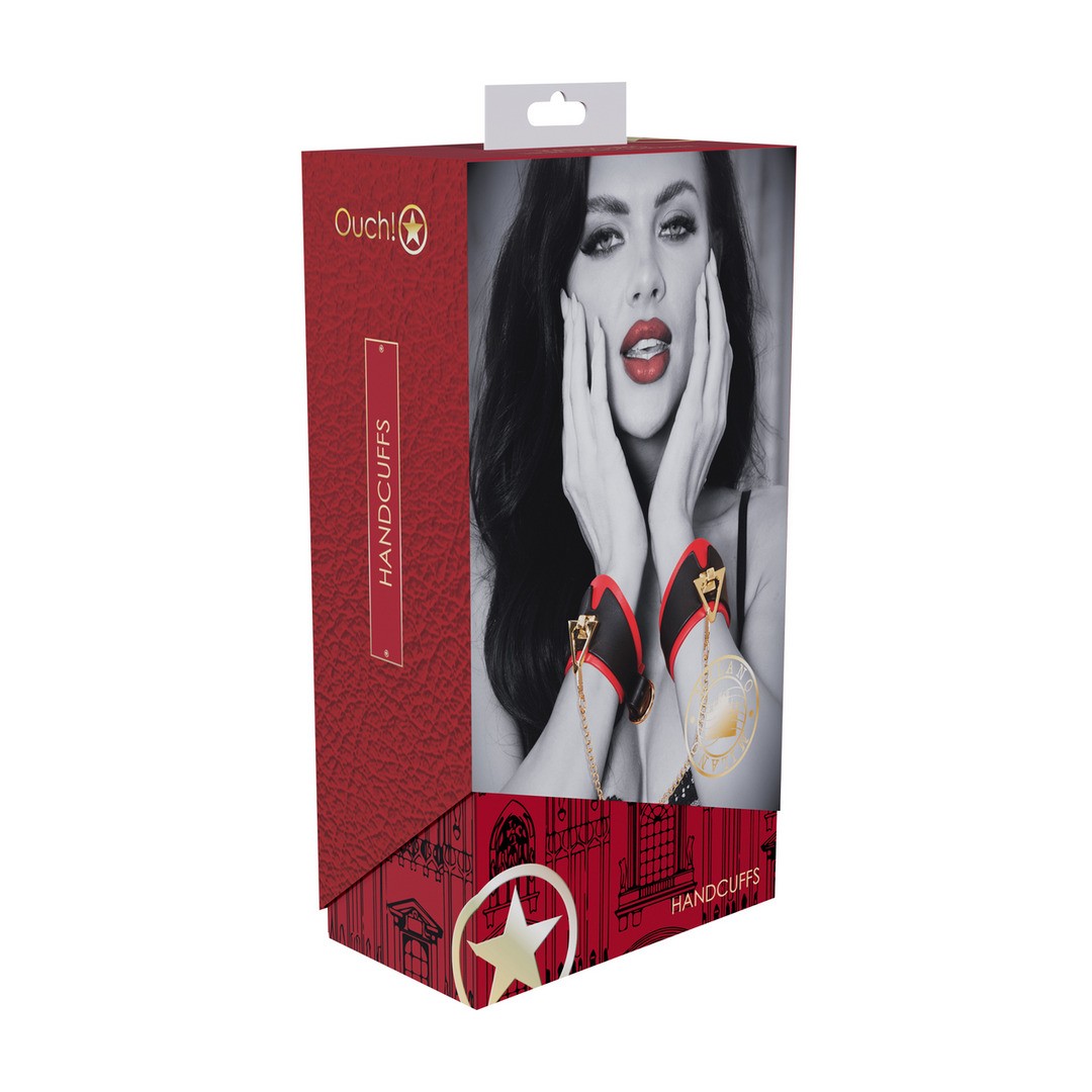 ALGEMAS MILAN COLLECTION PRETO/VERMELHO OUCH!