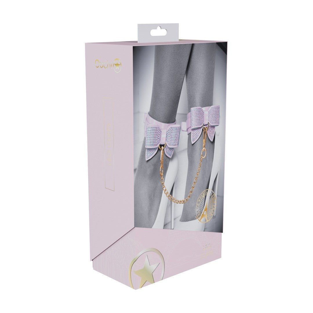 ALGEMAS DE TORNOZELOS PARIS COLLECTION ROSA OUCH!