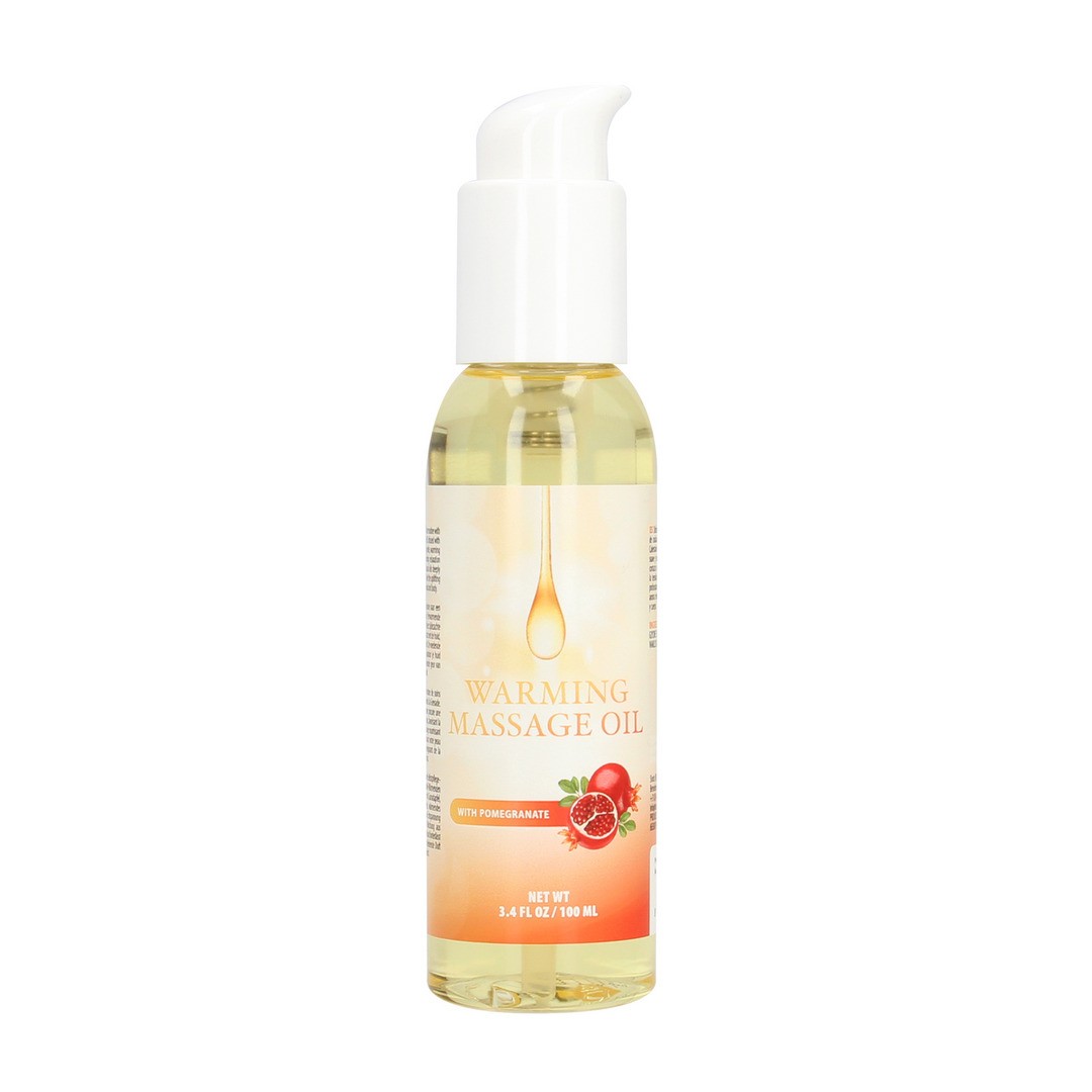 ÓLEO DE MASSAGEM COM EFEITO DE AQUECIMENTO E ROMÃ 3.4 FL OZ 100 ML PHARMQUESTS