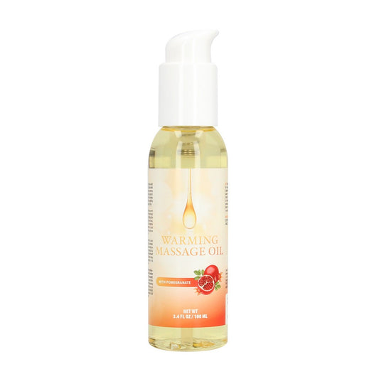 ÓLEO DE MASSAGEM COM EFEITO DE AQUECIMENTO E ROMÃ 3.4 FL OZ 100 ML PHARMQUESTS