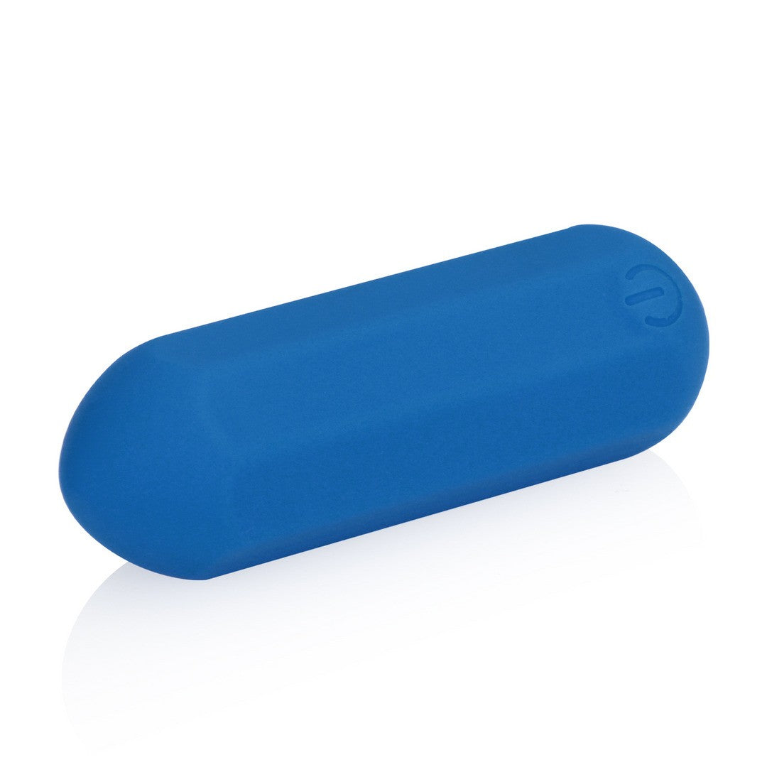 BALA VIBRATÓRIA HEXAGONAL JETSET AZUL LOVELINE