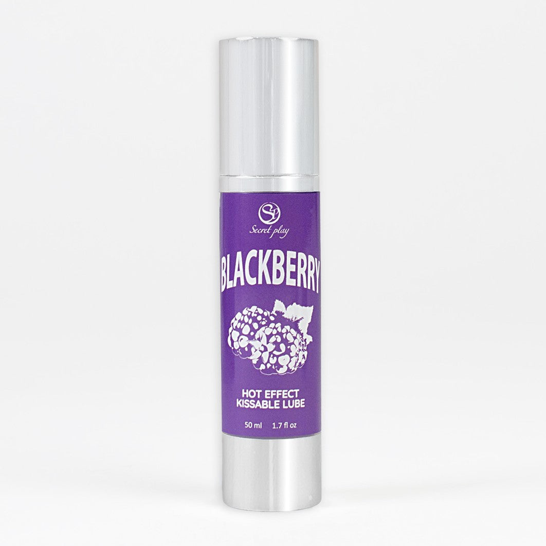 LUBRIFICANTE DE EFEITO CALOR COM SABOR A AMORA 50 ML SECRET PLAY