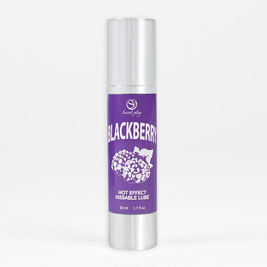LUBRIFICANTE DE EFEITO CALOR COM SABOR A AMORA 50 ML SECRET PLAY