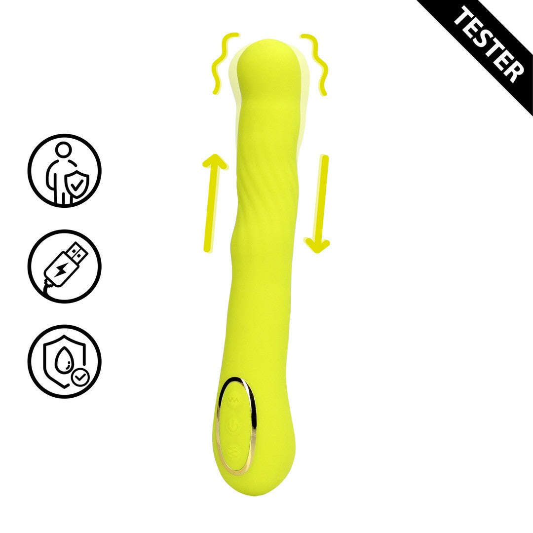 TESTER VIBRADOR PARA PONTO G WIGGLE LIME PASSION LOVELINE