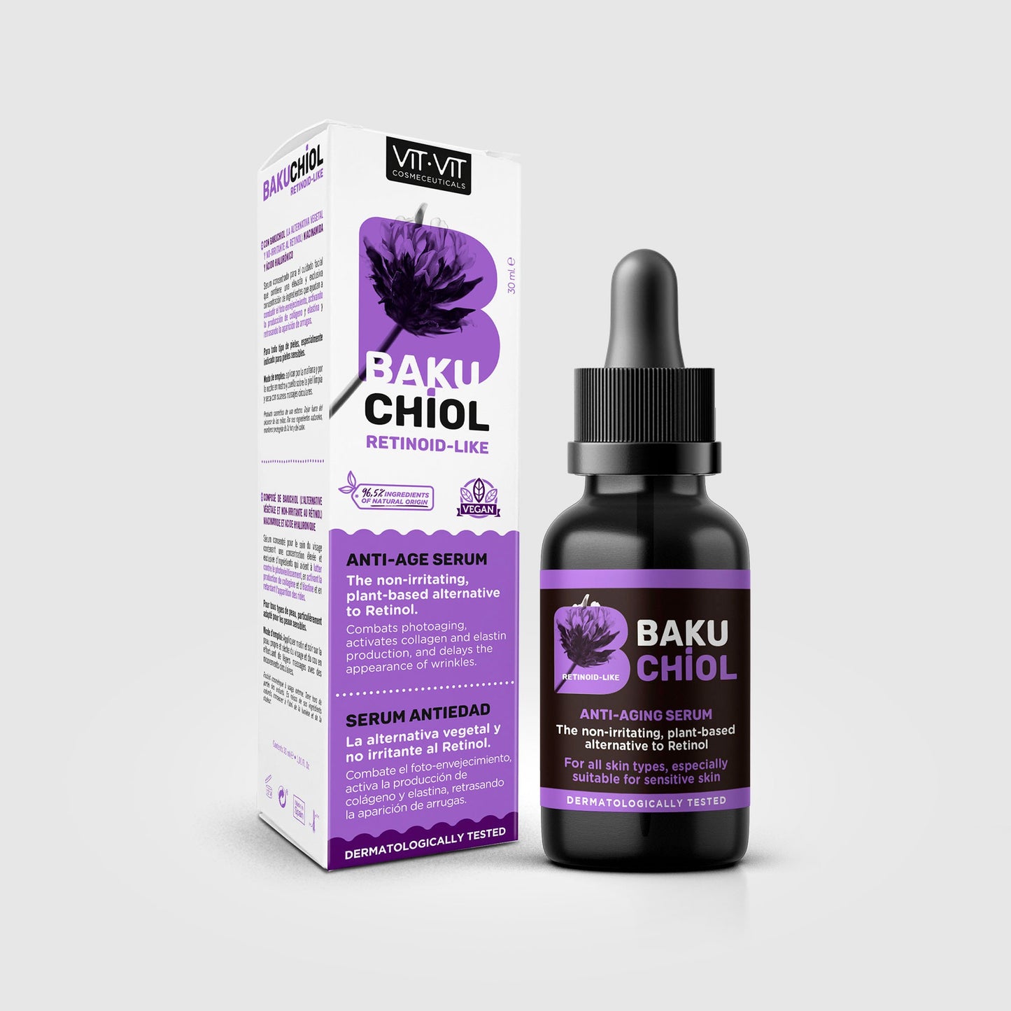 SERÚM ANTI-IDADE BAKUCHIOL VIT VIT COSMETICS 30ML