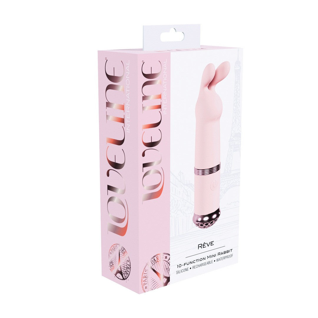 VIBRADOR REVE MINI RABBIT ROSA LOVELINE