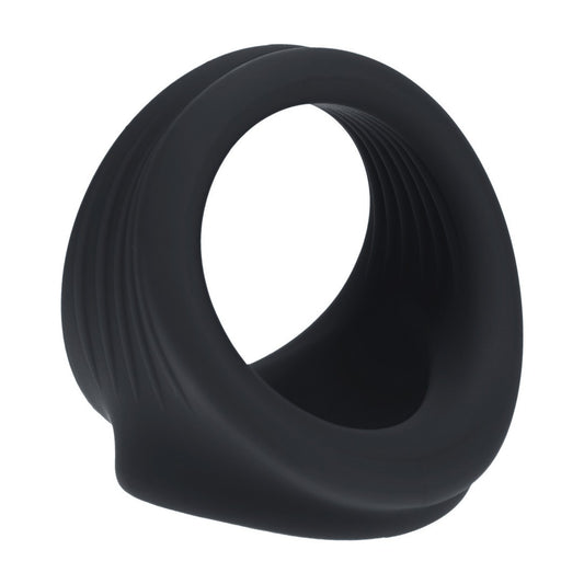 ANEL PARA O PÉNIS E TESTÍCULOS PRETO LEVELZ