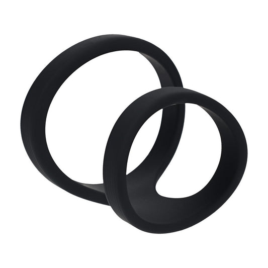 ANEL PARA O PÉNIS 2 LOOP PRETO LEVELZ