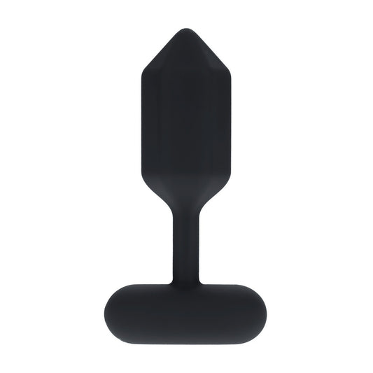 PLUG ANAL DE SILICONA COM VIBRAÇÃO HEXAGONAL M PRETO LEVELZ
