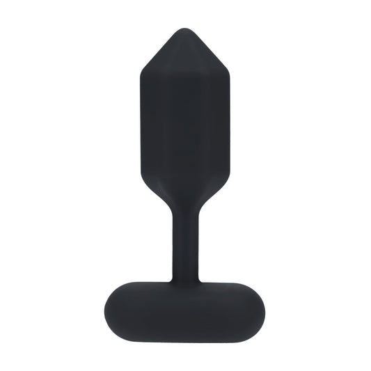 PLUG ANAL DE SILICONA COM VIBRAÇÃO HEXAGONAL L PRETO LEVELZ