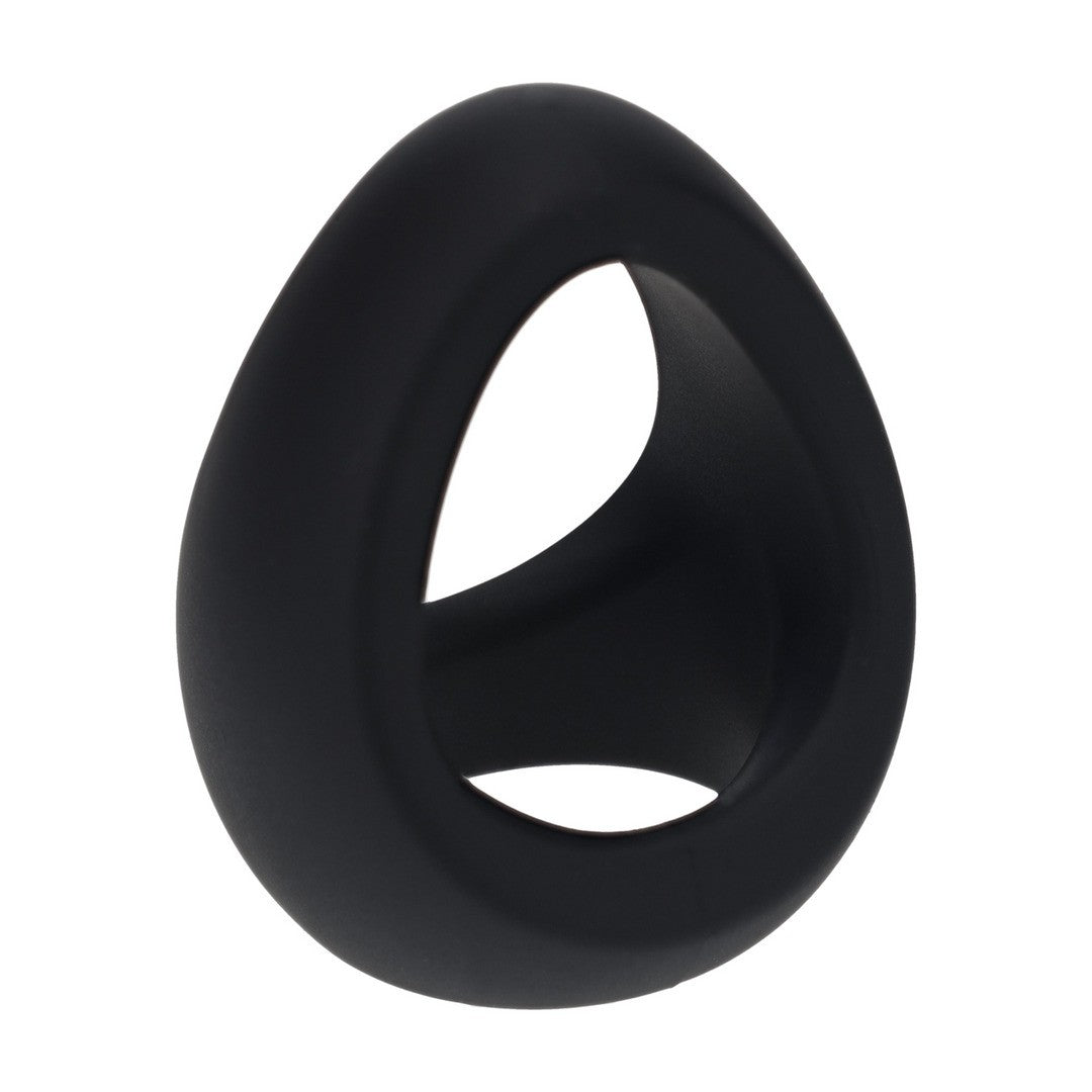 ANEL PARA O PÉNIS EM SILICONE SOFT TRI O PRETO LEVELZ