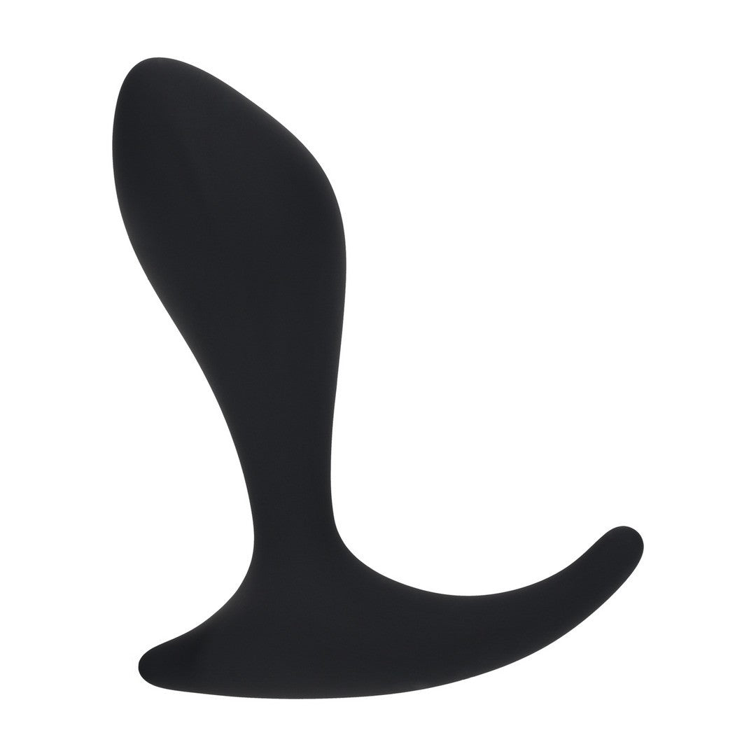 ESTIMULADOR DE PRÓSTATA DE SILICONE COM ONDULAÇÃO PRETO LEVELZ