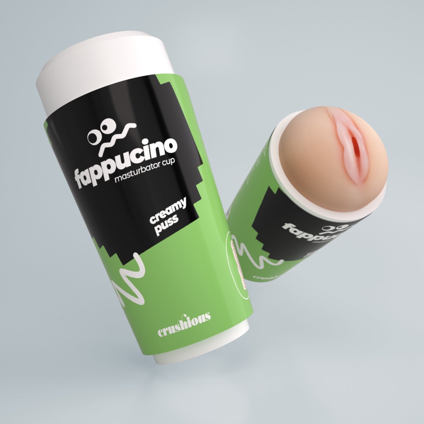 FAPPUCINO CREAMY PUSS MASTURBADOR VAGINAL PORTÁTIL CRUSHIOUS