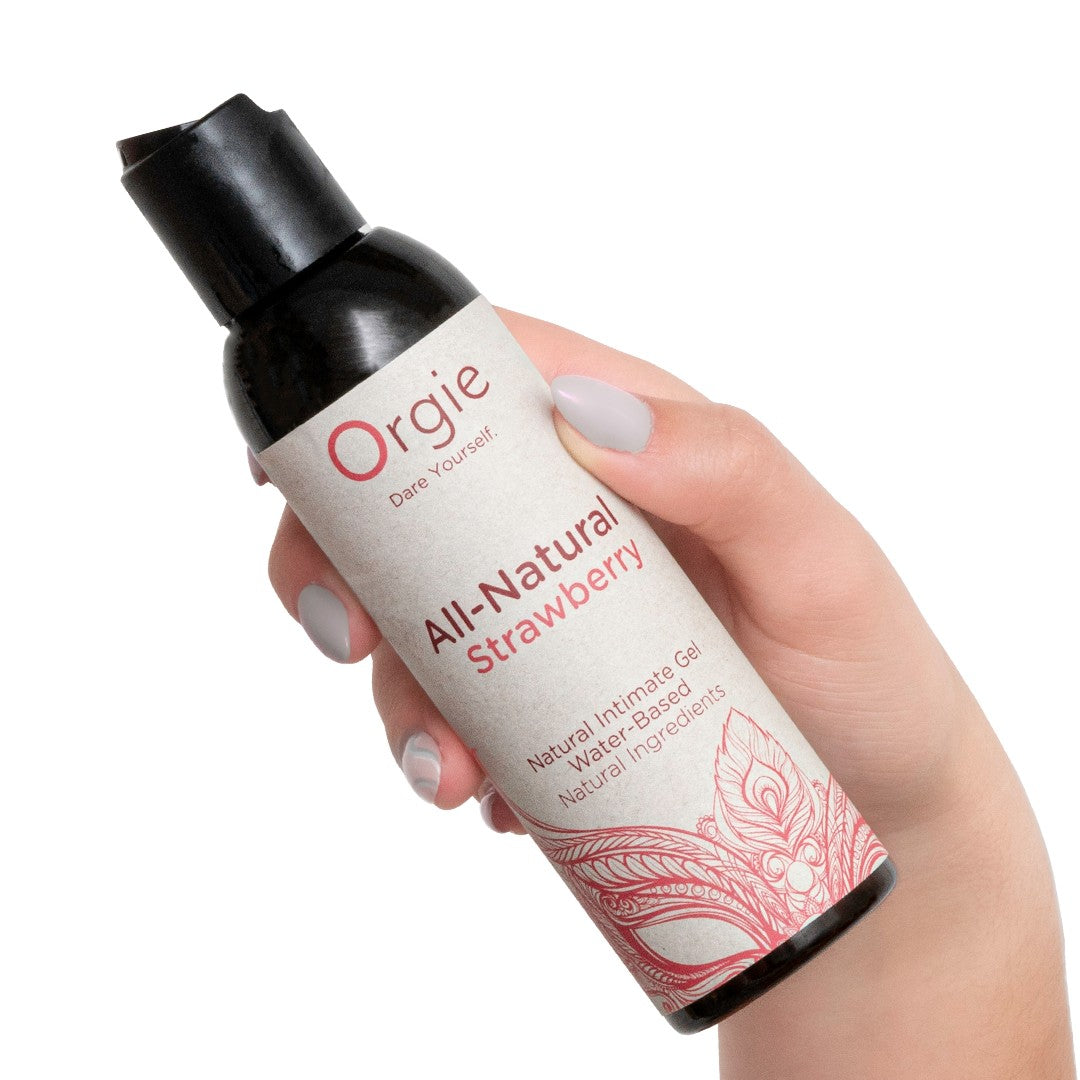 GEL ÍNTIMO ALL-NATURAL MORANGO 150ML ORGIE