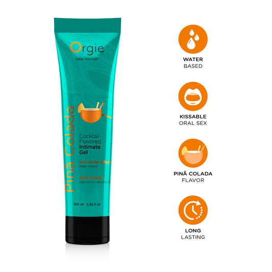 LUBRIFICANTE LUBE TUBE COCKTAIL PIÑA COLADA 100ML ORGIE
