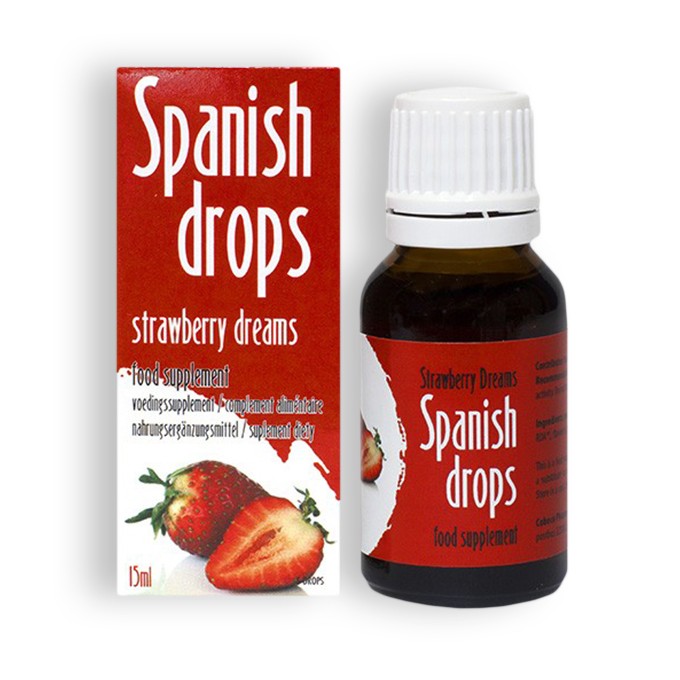 GOTAS SPANISH DROPS MORANGO 15ML