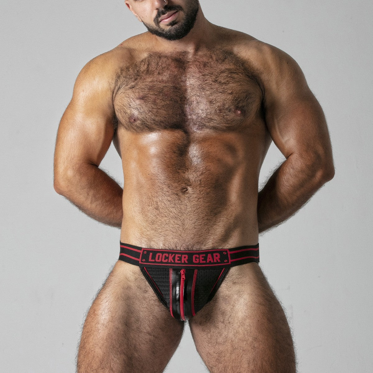 JOCKSTRAP MASSIVE RUDE LOCKER GEAR VERMELHO44 XXL