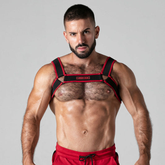ARNÊS CORPORAL LOOK AT LOCKER GEAR VERMELHO46 3XL