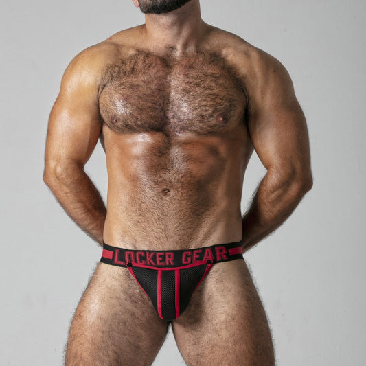 JOCKSTRAP FULL ACCESS LOCKER GEAR VERMELHO44 XXL