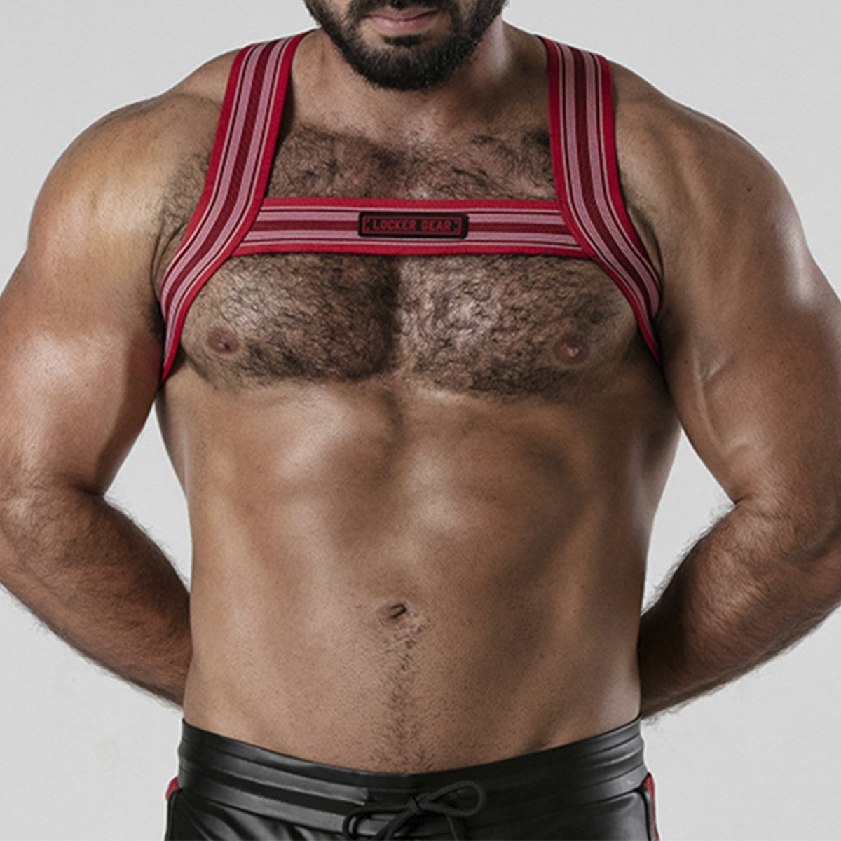ARNÊS CORPORAL BACKROOM HARNESS LOCKER GEAR VERMELHO46 3XL