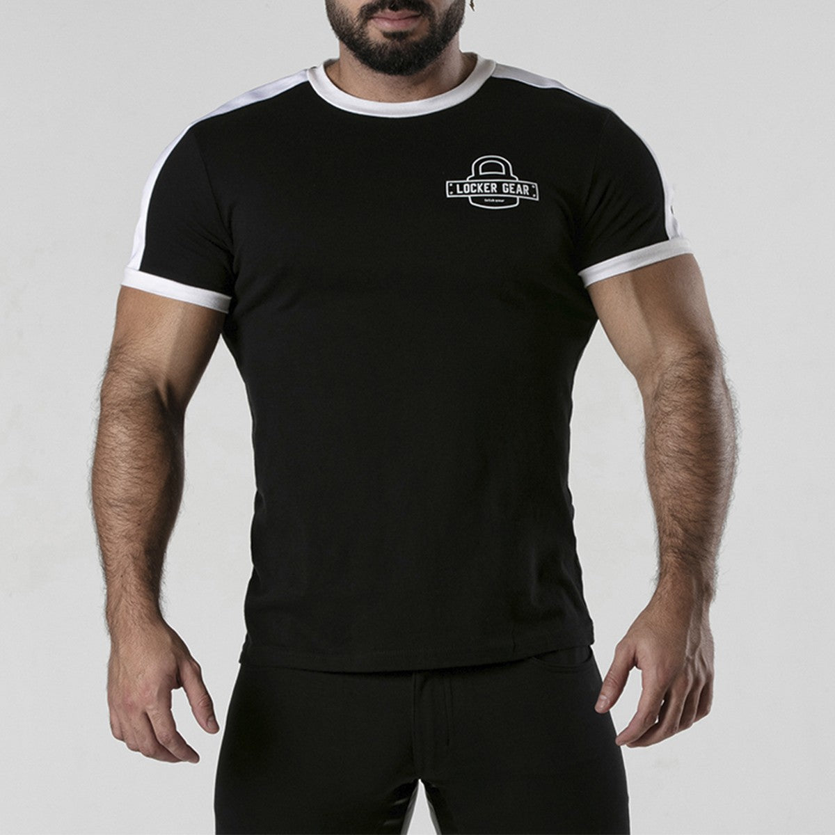 T-SHIRT PADLOCK PRETA LOCKER GEAR40 L