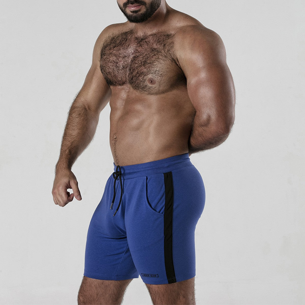 CALÇÃO SIDE STRIP SHORT AZUL LOCKER GEAR40 L