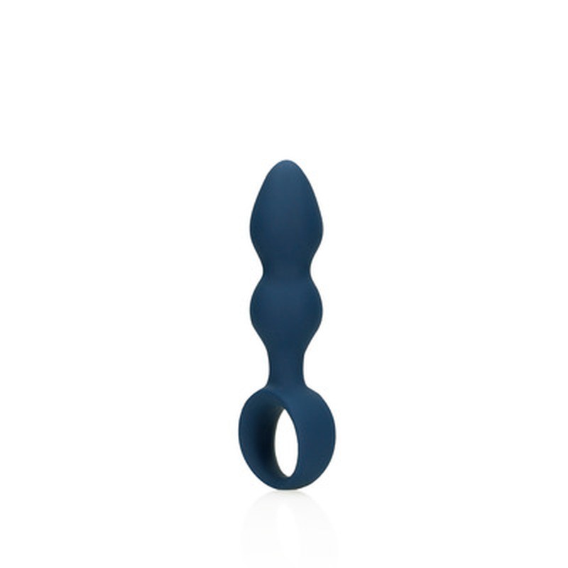 PLUG ANAL FORMA DE LÁGRIMA MEDIUM BALTIC BLUE LOVELINE