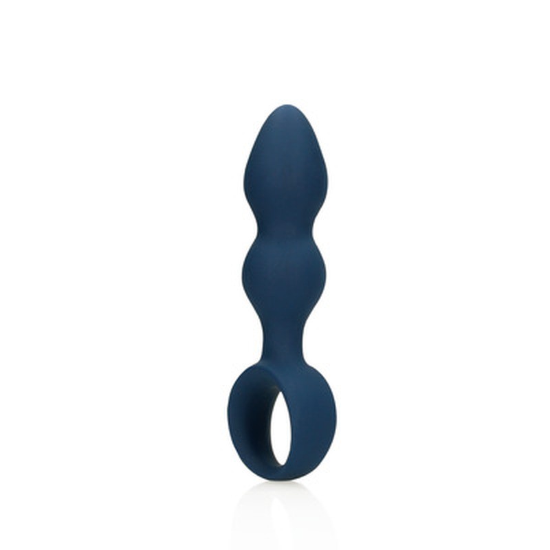 PLUG ANAL FORMA DE LÁGRIMA LARGE BALTIC BLUE LOVELINE