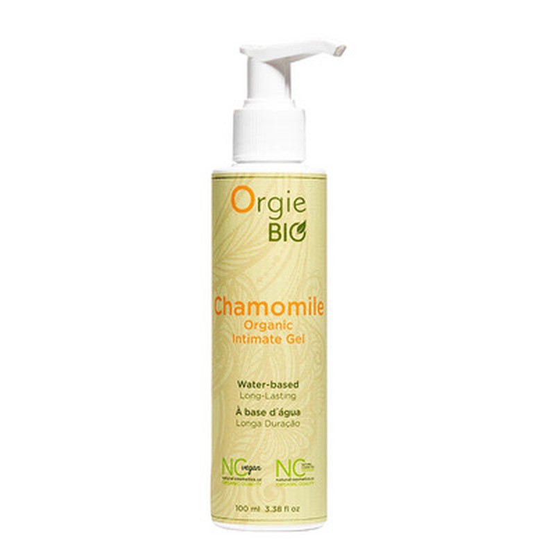 GEL LUBRIFICANTE À BASE DE ÁGUA BIO CHAMOMILE 100ML ORGIE